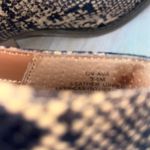 Chelsea and Violet  Ava Snake Print Booties leather side zip size 7.5 Photo 8