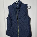 Old Navy Navy Blue Lightweight Quilted Puffer Vest Size Small Preppy Chic Fall Photo 1