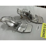 Womans NWOT Modatope Strappy Open Toe Slingback Formal Sandals 10 Silver Photo 1