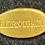 Ellen Tracy Wool/Angora Black & Caramel Brown Pea Coat Jacket Size 10 Photo 8