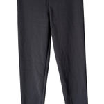 Women's Sherpa Lined Leggings Dark Gray Cozy Fleece Pants Warm Winter Size M Photo 0