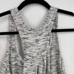 Lululemon Salute the Sun Tank Tiger Space Dye Black White Size 4 Tie Back‎ Photo 7
