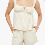 We Wore What Tie Front Top Photo 0