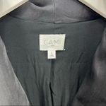 Cami NYC  The Emmie Black Velvet Blazer Silk Blend Button Front Size Large L Photo 2