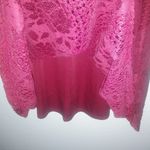 Always Indigo 3X Boho Lace Wine Long Sleeved Tunic Dress/Top Plus Red Photo 8