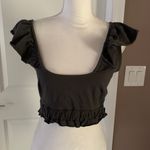 Anthropologie Cross-Back Ballet Crop Top Photo 1