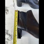 AGL Black Leather Cap Toe Booties 36 Size 6 Photo 8