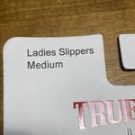 True Religion  Cream Slippers with Pink Glitter 6.5-7.5 Photo 1