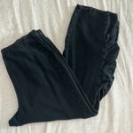 Oh My Gauze Guchi Pants Crop Womens sz 2 L/XL Black Pocket Boho Beach Coastal Size L Photo 7