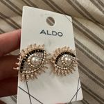 ALDO  earrings evil eyes diamonds paved studs Photo 1