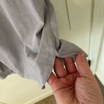 Madewell  Relaxed Oversized Henley Tee in Faded Lavender. Size Small. Photo 6