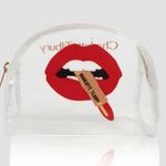 💕CHARLOTTE TILBURY💕 Hot Lips Make Up Bag ~ Clear Limited Edition NEW Photo 1