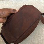 Y2K Brown shoulder messenger crossbody schoolgirl bratz bag purse cargo pocket goth academia satchel #preppy #2000s #streetwear #acubi #whimsygoth silver accents Measurement in pics Photo 4