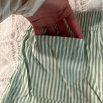 Princess Polly Beach House Shorts Stripe Green Linen Photo 5