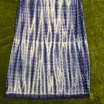 Olive & Oak Foldover Blue Tye Dye Maxi Skirt XS Photo 2