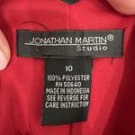 Jonathan Martin Vtg Y2K Sz 10 Dress Maxi Goth Grunge Vampy Mesh Red Empire Fairy Princess Beaded Photo 7