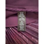 Delfi Collective Metallic purple block color Lace Up Dress medium made in USA Photo 5