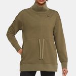 Nike  Olive Hunter Green Dri-FIT Get‎ Fit Pullover Training Top Sweatshirt Hoodie Photo 8