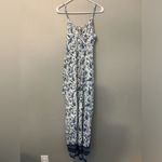 Japna Japan White and Blue floral bohemian jumpsuit Photo 5
