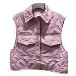 H&M Quilted Gilet Pink Vest Size XS Photo 1