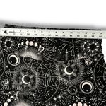 No Comment SOFT!! Festival EDM Rave Black Mid Rise Leggings Astrology Women’s Sz Large Photo 6