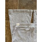 Aerie Groove On Rib Velour Flare Pant Medium Heather Grey Size Medium Photo 9