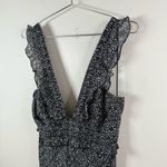 The East Order  Black Animal Print Blake Mini Dress Photo 3