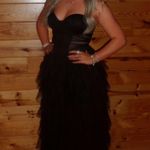 Black Tulle Prom Dress Photo 1