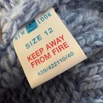 New Look Vtg 90s  Sweater Cardigan Chunky Earthy Cottage Retro Open Front Sze 12 Photo 4