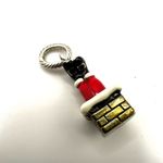 Brighton sterling silver santa legs down the chimney charm Photo 1