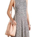 Anthropologie Maeve mock neck ripped sleeveless swing women’s dress Size Medium Photo 1