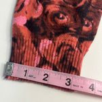 Fashion Bug Imperfect rose cardigan 100% cotton ribbed hem & cuffs square shiny buttons Photo 7