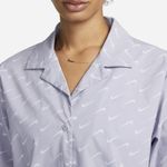 Nike Women's Sportswear Everyday Modern Oversize Button Shirt Size L SKU#B2416 Photo 2