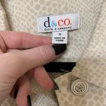 D & Co Animal Print Denim Jacket Tan Photo 4