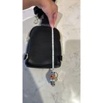 INICAT Crossbody Sling Bags Fanny Packs Leather Chest Bag black minimalist Photo 7