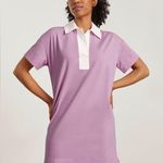 Everlane NWT Organic Cotton Retro Jersey Polo Dress Size M Photo 3