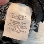 EXPRESS  100% Silk Tunic Mini Dress Kimono Sleeves Floral Size Small Photo 4