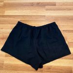 Abercrombie & Fitch  Black Linen‎ Blend Shorts Women's XL High Rise Summer Photo 3