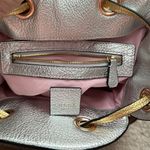 Cute , small metallic bucket purse Photo 7