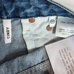 GRLFRND The Cindy High Rise Cutoff Shorts Blue Size 27 Photo 3