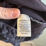 Sundance  Elegant Equines Black Horse Print Button Up Top Small Photo 3