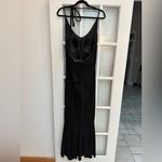 Ronni Nicole Vintage Y2K Velvet Sparkle Fairy Whimisigoth Glam Maxi Dress Size M Photo 5