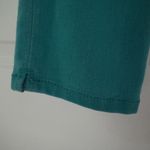 DL1961  Angel Mid Ride Skinny Ankle Calypso Jeans teal cotton zip 4-way stretch Photo 5