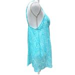 Victoria's Secret Victoria Secret Vintage Lingerie Babydoll Blue Flyaway Lace‎ Trim Chemise Size L Photo 1