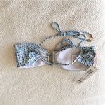 Mink Pink Swim Zephyr Bandeau Halter Bikini Top Sz M Photo 3