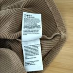 American Eagle  Size Extra Small XS Women's Teen Girl Lace Trim Ribbed Tan Top Photo 7