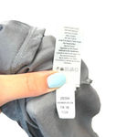 Nation Ltd Marie Sateen Satin Tee Shirt Gray Size Small Photo 10