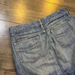 Gap EUC Jeans Denim Mini Skirt Womens Size 6 Blue Cotton Blend Casual Photo 3
