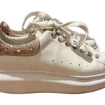 Alexander McQueen Oversized Rhinestone Sneakers Women’s Size 37 US 7 Photo 0