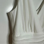Lulus  Thoughts Of Hue White Surplice Maxi Dress Size XS Photo 4